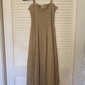 H&M Tan Sundress Size Small
